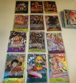 One Piece TCG Lot - 20 Holo Cards Rare & Under - Cheap Price Clearance - English - Image 5