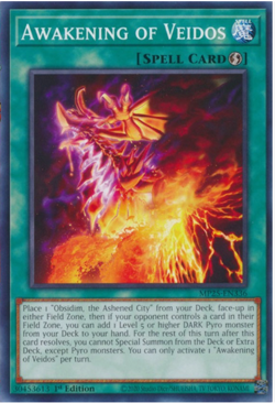 Yugioh - Awakening of Veidos - MP25-EN336 - Common - NM/M - Image 1