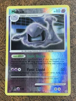 Muk 56/132 Secret Wonders Uncommon Reverse Holo Pokemon Card. - Image 1
