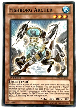 YuGiOh! - Fishborg Archer - Common - Image 1