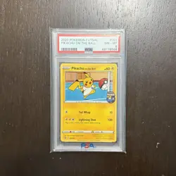 2020 Pokemon Futsal Pikachu On The Ball #001/005 Promo Card NM Fifa TCG - Image 1