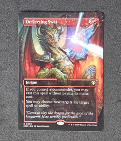 Deflecting Swat (698) - NM - Full Art - Commander Masters - Image 1