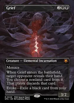 Magic The Gathering MTG GRIEF BORDERLESS Special Guests NM Near Mint - Image 1