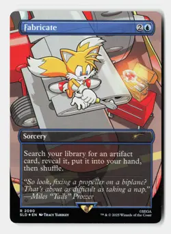 Fabricate (2090) (Rainbow Foil) 2090 Holo Secret Lair Drop Series MTG NM - Image 1