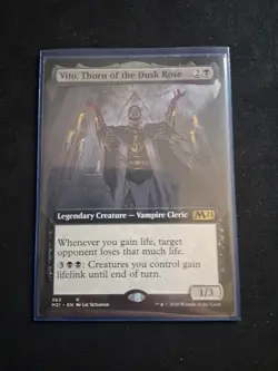 Vito, Thorn of the Dusk Rose Magic: The Gathering Core Set 2021 #362 Borderless - Image 1