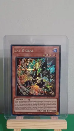 2025 Yugioh Ext Ryzeal MP25-EN120 Prismatic Secret Rare 1st Edition - Image 5