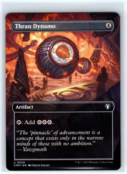 Thran Dynamo (Borderless) 658 Uncommon Commander Masters Magic: The Gathering NM - Image 1