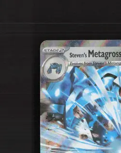 Steven's Metagross ex 145/182 Destined Rivals Ultra Rare Holo Pokemon Card LP+ - Image 3