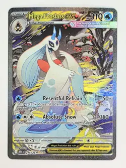 Pokemon Ascended Heroes Mega Froslass EX SIR Secret Illustration Rare 275/217 - Image 1