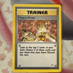 Misty's Wrath 114/132 Gym Heroes Trainer - Image 2