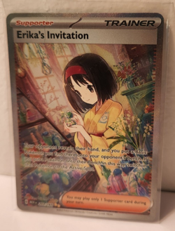 Erika's Invitation 203/165 Special Illustration Rare 151 Pokemon TCG Near Mint - Image 1