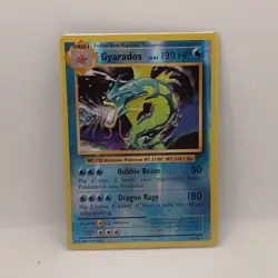 Pokemon TCG Gyarados Reverse Holo Rare 34/108 NM - Image 1