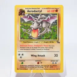 Pokemon TCG - Aerodactyl 1/62 Fossil Holo Rare WOTC - MP - Image 2