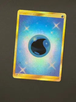 Pokemon Water Energy (Secret) Holo Secret Rare SM - Crimson Invasion 124/111 NM - Image 1