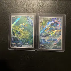 Pokemon Chaos Rising Froakie & Frogadier IR Lot 088/086 089/086 Connected Art NM - Image 1