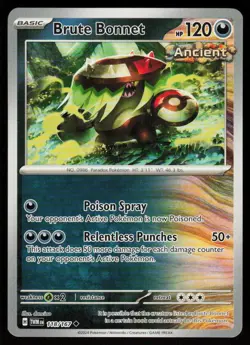 Brute Bonnet 118/167 Uncommon Twilight Masquerade Pokemon Near Mint - Image 1