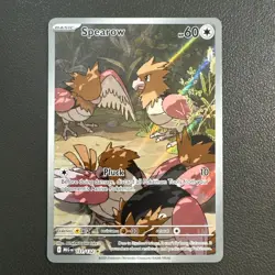 Pokemon TCG Spearow 151/132 Me01 Mega Evolution IR Holo English NM - Image 1