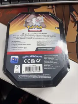 Pokemon TCG - Slaking - Triple Whammy - Collectors Tin - Factory Sealed - New - Image 4