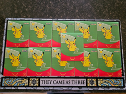 11x 2021 McDonald's 25th anniversary Pokemon card pack sealed Green Pack #4 NEW - Image 1