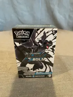 Pokemon TCG Scarlet & Violet Black Bolt Booster Bundle New Sealed - Image 1