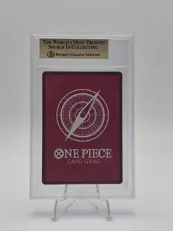 2022 One Piece Summit Decisive Battle Japanese Monkey D. Garp L PAR Beckett 9.5 - Image 2