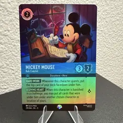 Mickey Mouse - Bob Cratchit EPIC 219/204 Winterspell HOLOFOIL Disney Lorcana - Image 1
