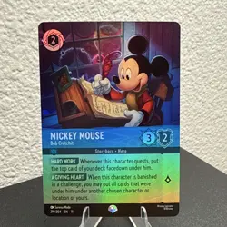 Mickey Mouse - Bob Cratchit EPIC 219/204 Winterspell HOLOFOIL Disney Lorcana - Image 3