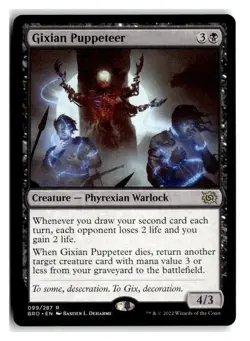 Gixian Puppeteer Foil R Prerelease Cards 99 NM - Image 1