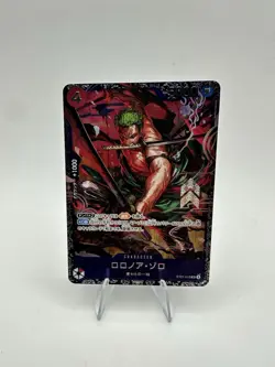 Zoro ST21-015 Flagship Battle Top8 Prize Promo ONE PIECE Card Japanese - Image 1