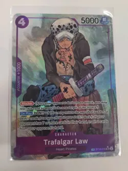 Trafalgar Law ST10-010 Treasure Rare TR Alternate Art One Piece Card English - Image 1