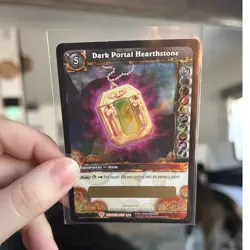 Dark Portal Hearthstone World of Warcraft TCG Loot Card Betrayal Blizzard 2013 - Image 1