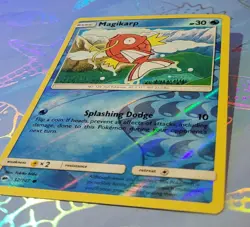 Magikarp 32/147 Dragon Majesty Reverse Holo Pokemon Card NM - Image 3