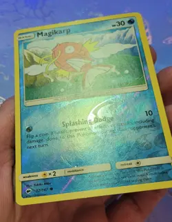 Magikarp 32/147 Dragon Majesty Reverse Holo Pokemon Card NM - Image 4