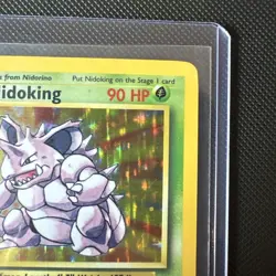 Pokemon TCG Nidoking Base Set Holo Unlimited Rare Card 11/102 1999 - Image 3