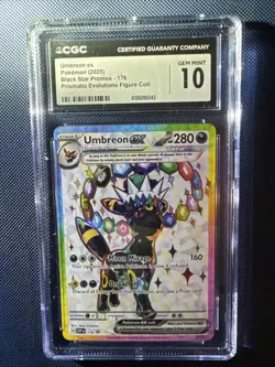 Umbreon ex SVP176 Sv: Scarlet & Violet Promo Cards Holo CGC 10 - Image 1