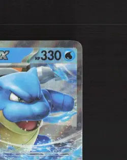 Blastoise ex 030/142 Stellar Crown Ultra Rare Holo Pokemon Card NM - Image 4