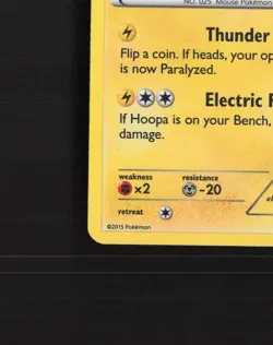 Pikachu XY89 XY Promos Black Star Promo Holo Pokemon Card LP - Image 5