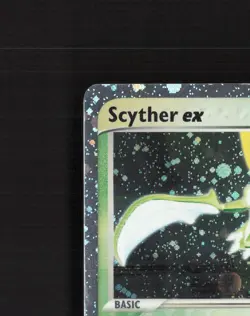 Scyther ex 102/109 EX Ruby & Sapphire Ultra Rare Holo Pokemon Card MP - Image 3