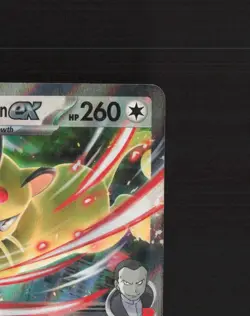 Team Rocket's Persian ex 150/182 Destined Rivals Ultra Rare Holo Pokemon Card NM - Image 4
