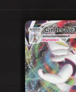 Cinderace VMAX 019/072 Shining Fates Ultra Rare Holo Pokemon Card NM - Image 3