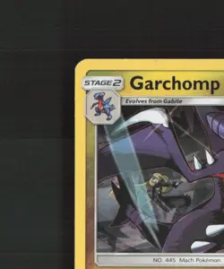 Garchomp 99/156 Ultra Prism Cracked Ice Holo Pokemon Card LP - Image 3