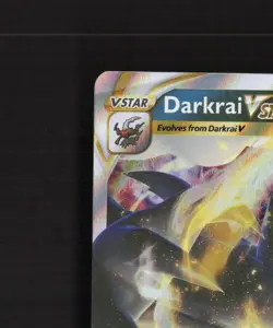 Darkrai VSTAR 099/189 Astral Radiance Ultra Rare Holo Pokemon Card NM - Image 3