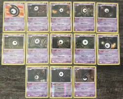 Pokemon TCG Vintage Unown 13 Card Lot - Image 1