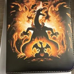 Pokemon TCG Mixed Card Lot Charizard Binder Pikachu Gardevoir Necrozma Poliwag - Image 1