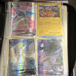 Pokemon TCG Mixed Card Lot Charizard Binder Pikachu Gardevoir Necrozma Poliwag - Image 2
