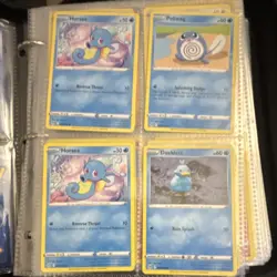 Pokemon TCG Mixed Card Lot Charizard Binder Pikachu Gardevoir Necrozma Poliwag - Image 3