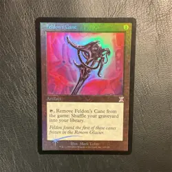 Wizards of the Coast Feldon's Cane Time Spiral Artifact Foil Timeshifted #109 - Image 1