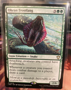 MTG, OHRAN FROSTFANG (SOC) NM OR BETTER CONDITION - Image 1