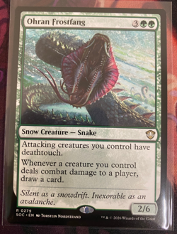 MTG, OHRAN FROSTFANG (SOC) NM OR BETTER CONDITION - Image 2