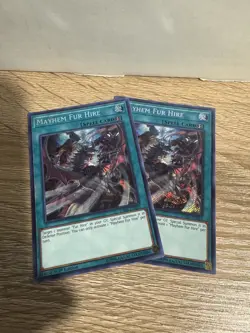 Yugioh Mayhem Fur Hire DASA-EN025 Secret Rare NM - Image 1